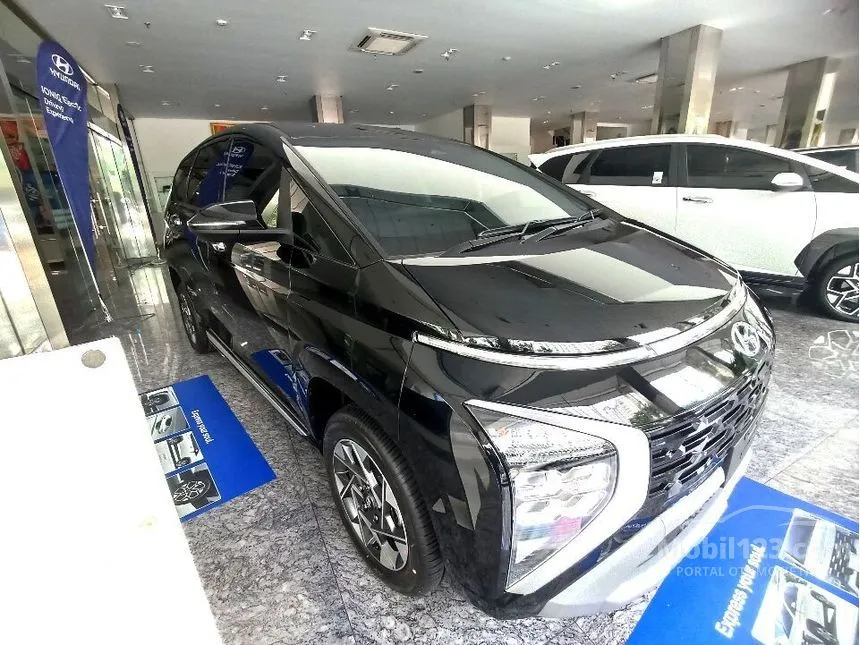 Jual Mobil Hyundai Stargazer 2024 Prime 1.5 di DKI Jakarta Automatic Wagon Hitam Rp 293.900.000