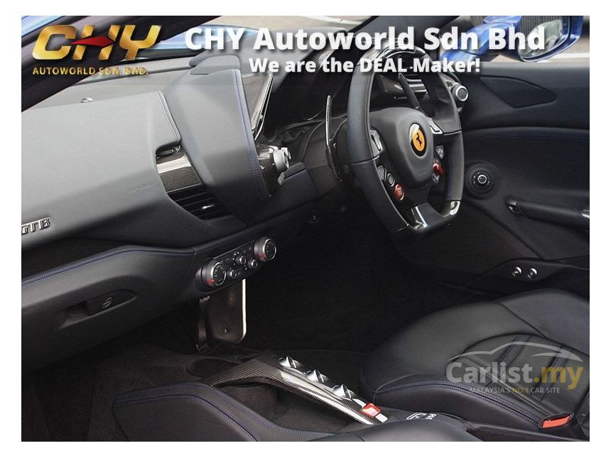 Ferrari 488 GTB 2016 3.9 in Selangor Automatic Coupe Blue for RM 1,450,000 - 6263454 - Carlist.my
