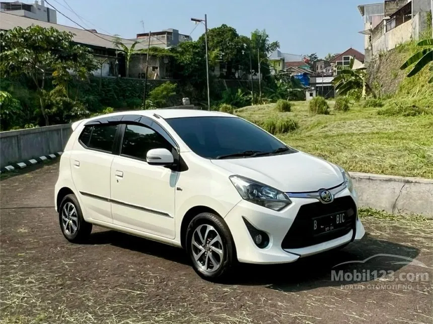 Jual Mobil Toyota Agya 2019 G 1.2 di Jawa Barat Automatic Hatchback Putih Rp 130.000.000