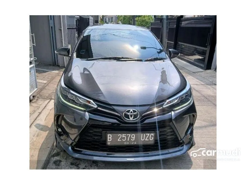 Jual Mobil Toyota Yaris 2021 S GR Sport 1.5 di DKI Jakarta Automatic Hatchback Abu