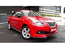 Suzuki Baleno AT 2017 Merah - Tangan 1 dari baru - Low Km 10ribuan -Kredit Mudah Pasti Dibantu - MURAH
