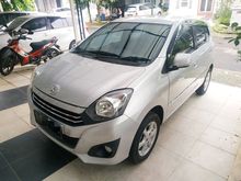 2017 Daihatsu Ayla 1.0 X MT Manual Silver Murah Cash 83 juta New Model