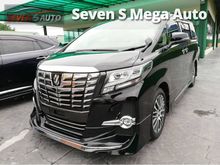 CHRISTMAS PROMOTION **2017 Toyota Alphard 2.5 SC CARROZZERIA PREMIUM MPV**
