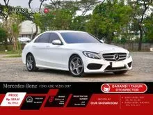 2017 Mercedes-Benz C200 2.0 AMG Line Sedan (Faktur 2018) W205 White on Black Odo 26 Rb (HOT ITEMS) #Garasi Bloko