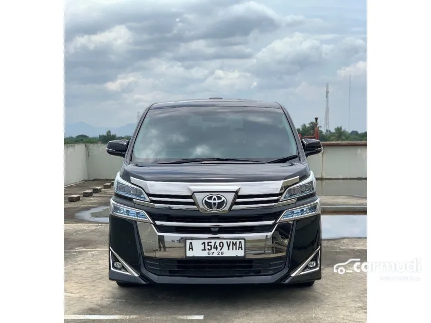 Jual Mobil Toyota Vellfire 2018 G 2.5 di Banten Automatic Van Wagon Hitam Rp 710.000.000