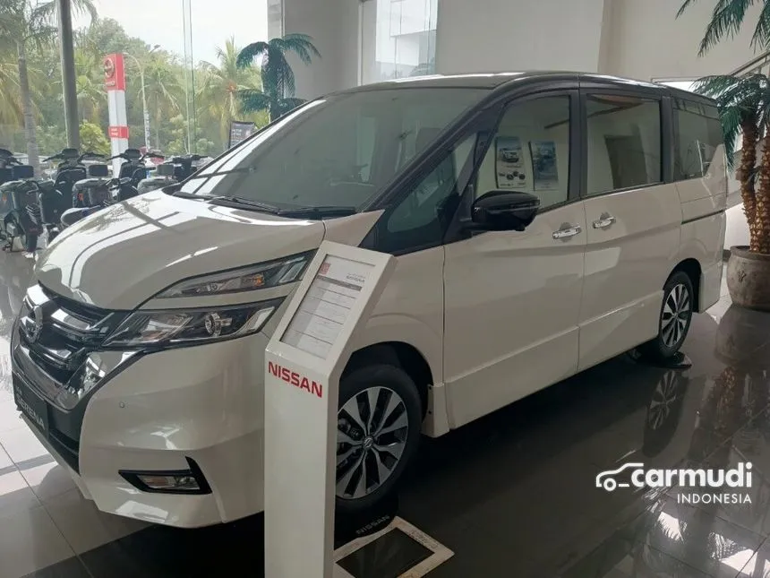Jual Mobil Nissan Serena 2023 Highway Star 2.0 di Banten Automatic MPV Putih Rp 529.000.000