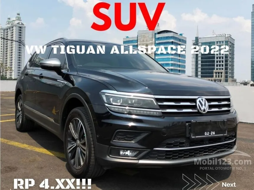 Jual Mobil Volkswagen Tiguan 2020 TSI ALLSPACE 1.4 di DKI Jakarta Automatic SUV Hitam Rp 358.000.000