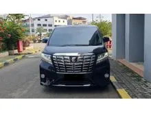 2017 Toyota Alphard 2.5 G MPV hitam km 34 ribuan pajak panjang