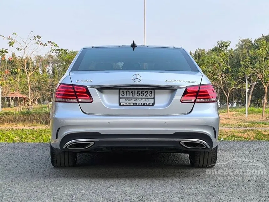2014 Mercedes-Benz E300 AMG Dynamic Blue TEC HYBRID Sedan