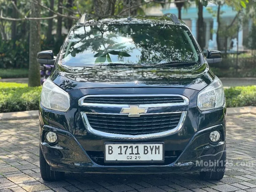 Jual Mobil Chevrolet Spin 2013 LTZ 1.5 di Banten Automatic SUV Hitam Rp 80.000.000
