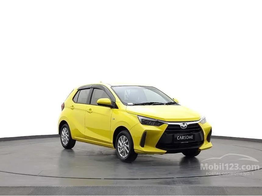 Jual Mobil Toyota Agya 2023 G 1.2 di DKI Jakarta Automatic Hatchback Kuning Rp 156.000.000