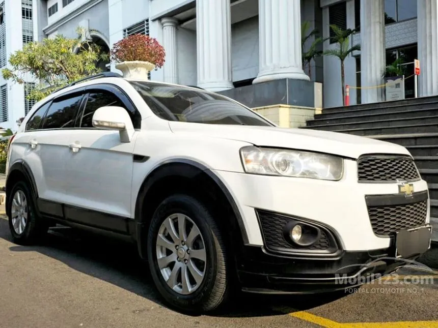 Jual Mobil Chevrolet Captiva 2015 Pearl White 2.0 di DKI Jakarta Automatic SUV Putih Rp 165.000.000