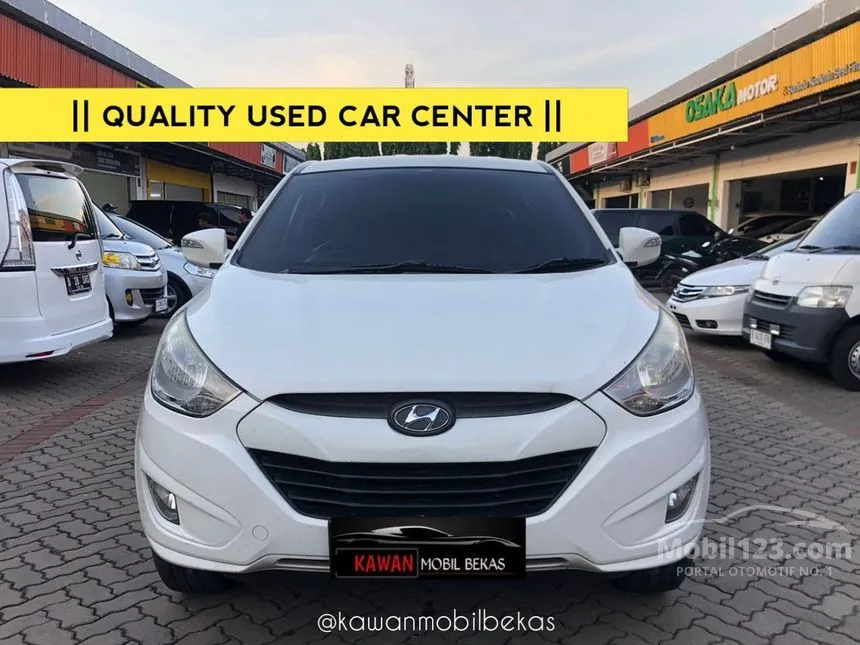 Jual Mobil Hyundai Tucson 2012 GLS 2.0 di DKI Jakarta Automatic SUV Putih Rp 100.000.000