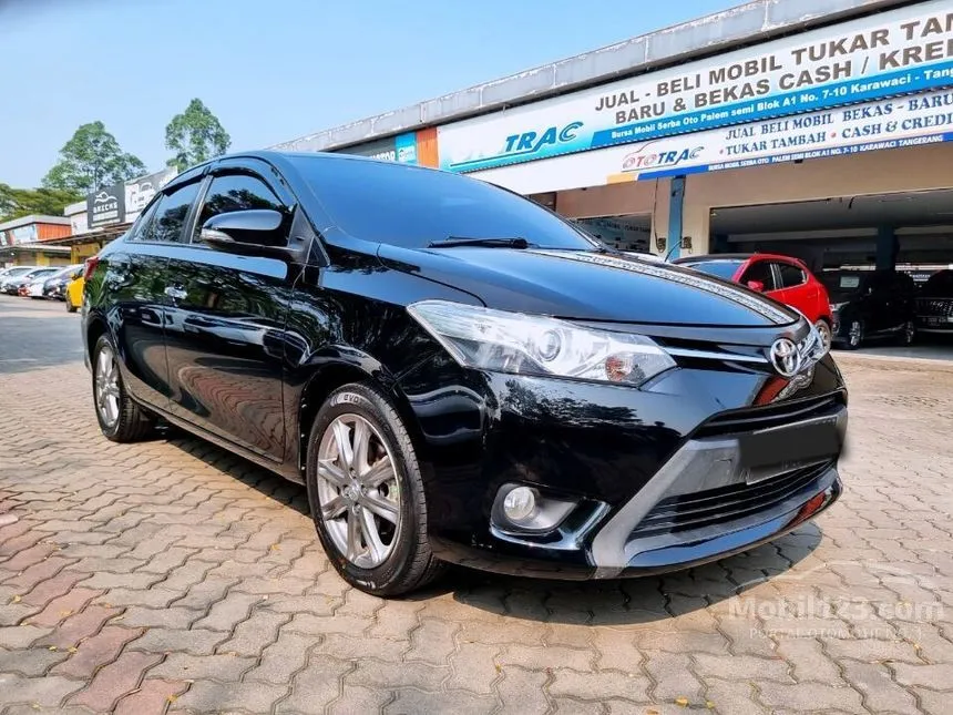 Jual Mobil Toyota Vios 2016 G 1.5 di Banten Automatic Sedan Hitam Rp 128.500.000