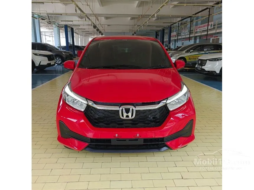 Jual Mobil Honda Brio 2024 E Satya 1.2 di Jawa Barat Automatic Hatchback Merah Rp 154.900.000