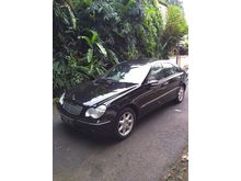 Mercy C 240 thn 2002 matic warna hitam Sunroof