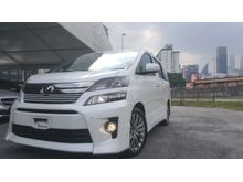 2014 Toyota Vellfire 2.4 Golden Eyes 2 ALPINE SUN ROOF UNREG