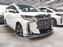 2018 Toyota Alphard 2.5 SC SUNROOF FULL SPEC 4 YRS WARRANTY UNREGISTERED