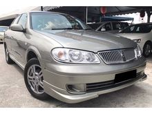 2005 Nissan Sentra 1.6 (A) SG * FULL LOAN, 0 DOWNPAYMENT * MALAYSIA DAY CLEARANCE STOCK * WHO FAST WHO GET ,PLEASE GIVE ME CALL NOW *