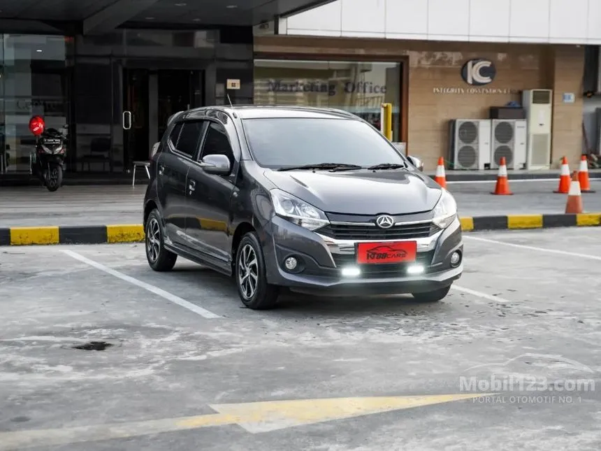 Jual Mobil Daihatsu Ayla 2017 R Deluxe 1.2 di DKI Jakarta Manual Hatchback Abu