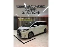 2022 Lexus LM 350 3.5 7 Seater MPV