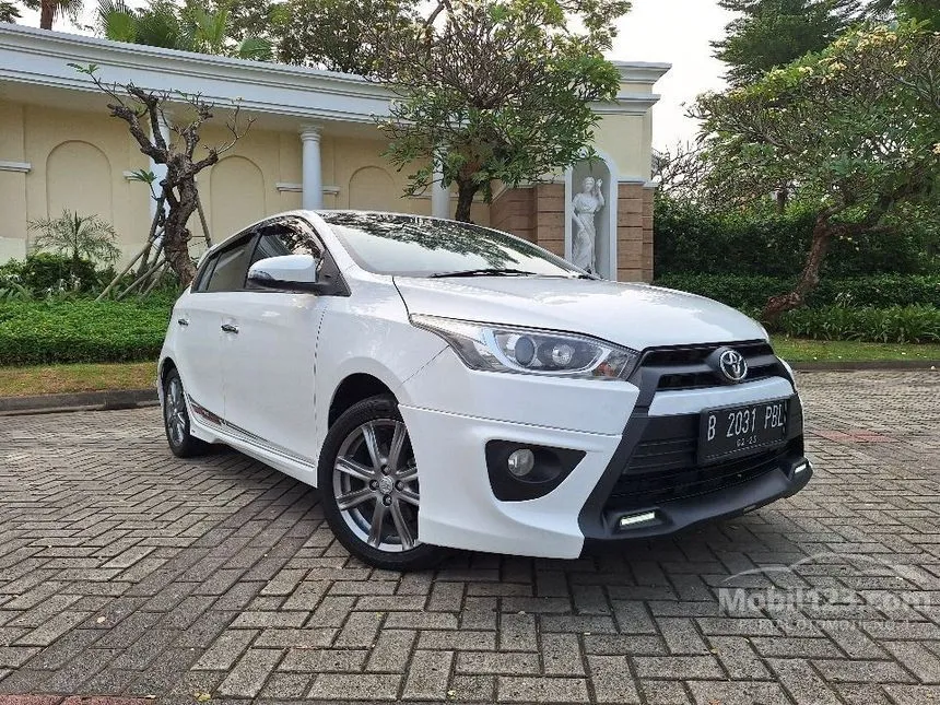 Jual Mobil Toyota Yaris 2015 TRD Sportivo 1.5 di Banten Automatic Hatchback Putih Rp 148.000.000