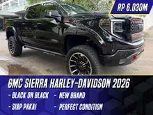 2026 GMC Sierra 6.2 1500 Harley Davidson Edition Pickup Black Hitam Sierra Harley-Davidson Siera