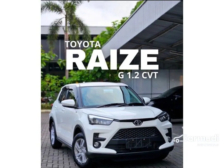 Jual Mobil Toyota Raize 2024 G 1.2 di DKI Jakarta Automatic Wagon Putih Rp 601.450.000