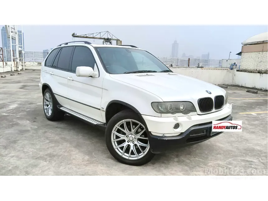 Jual Mobil BMW X5 2003 3.0 di DKI Jakarta Automatic SUV Putih Rp 139.000.000