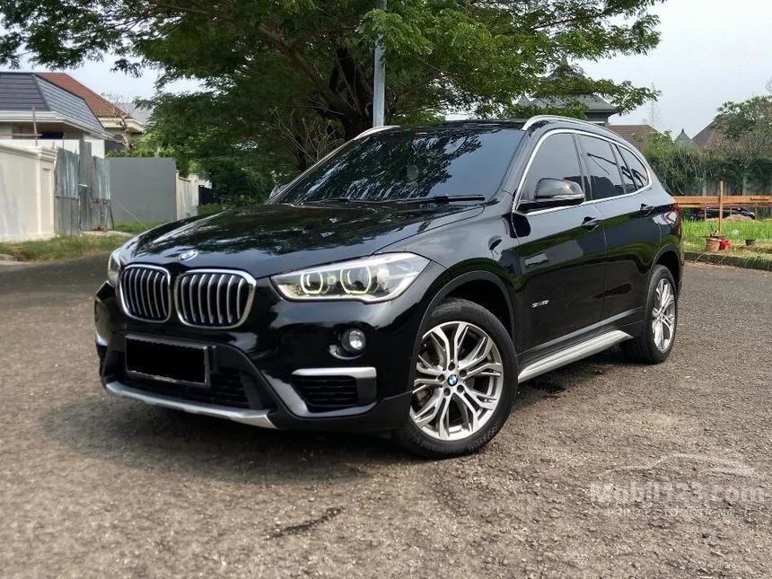 Jual Mobil BMW X1 2018 sDrive18i xLine 1.5 di DKI Jakarta Automatic SUV Hitam Rp 439.000.000