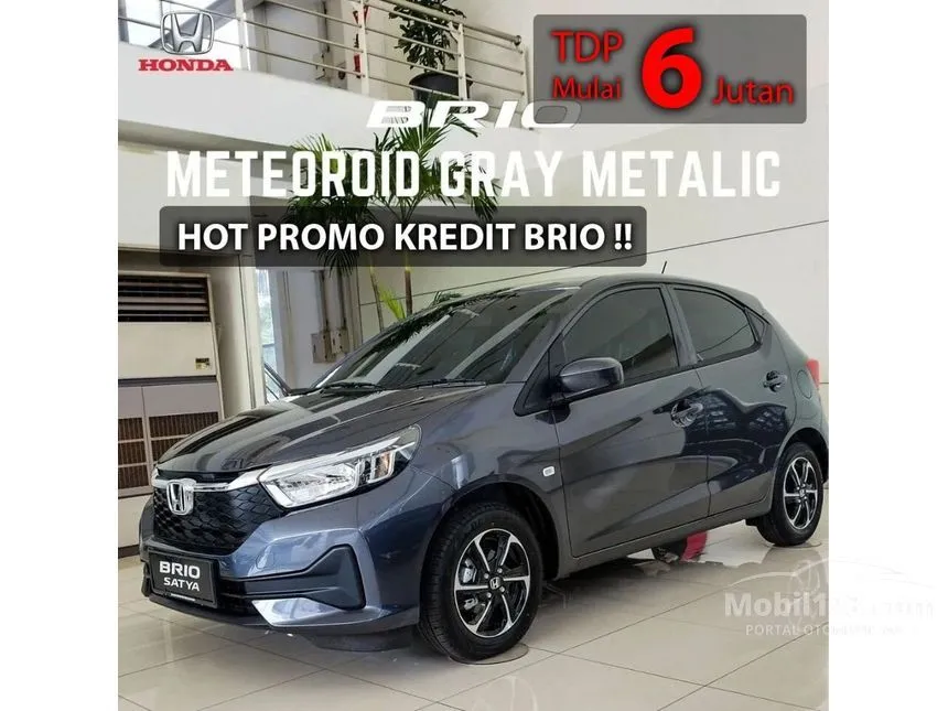 Jual Mobil Honda Brio 2024 E Satya 1.2 di DKI Jakarta Automatic Hatchback Abu