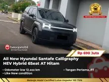 2024 Hyundai Santa Fe 1.6 Calligraphy HEV SUV Hybrid 6Seat AT Hitam NIK 2024 [ KM LOW ]