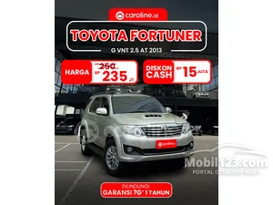 2013 Toyota Fortuner 2.7 G Lux SUV