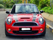 2012 MINI Cabrio 1.6 Cooper S Convertible merah km 30 rban