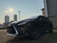 2016 Lexus RX200t 2.0 AL20 SUV F-Sport TOTAL DP 250JT Black On Red CBU 4WD Km Antik Service Record Kondisi Mulus Like New TOTAL DP RINGAN