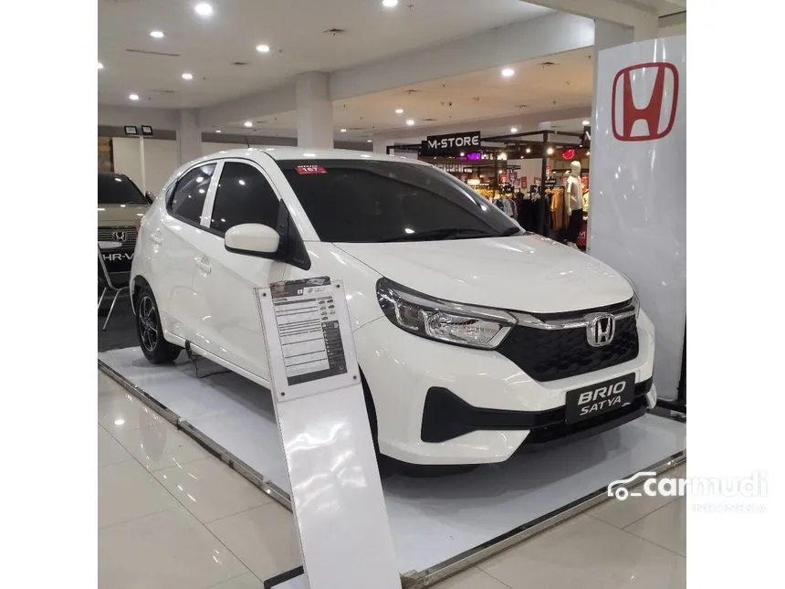 Jual Mobil Honda Brio 2024 E Satya 1.2 di Banten Automatic Hatchback Putih Rp 170.000.000