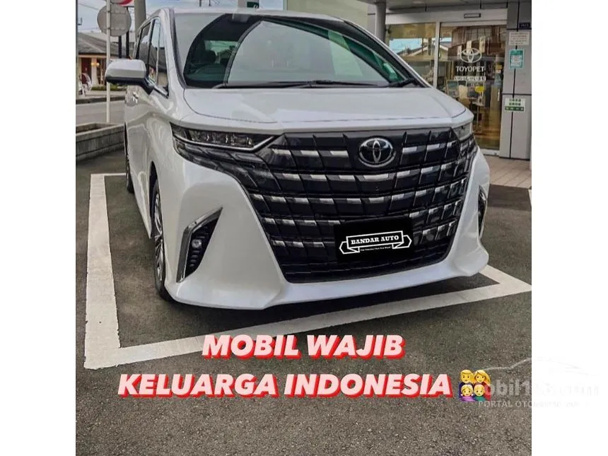 Jual Mobil Toyota Alphard 2024 G 2.5 di Jawa Timur Automatic MPV Putih Rp 1.617.150.000