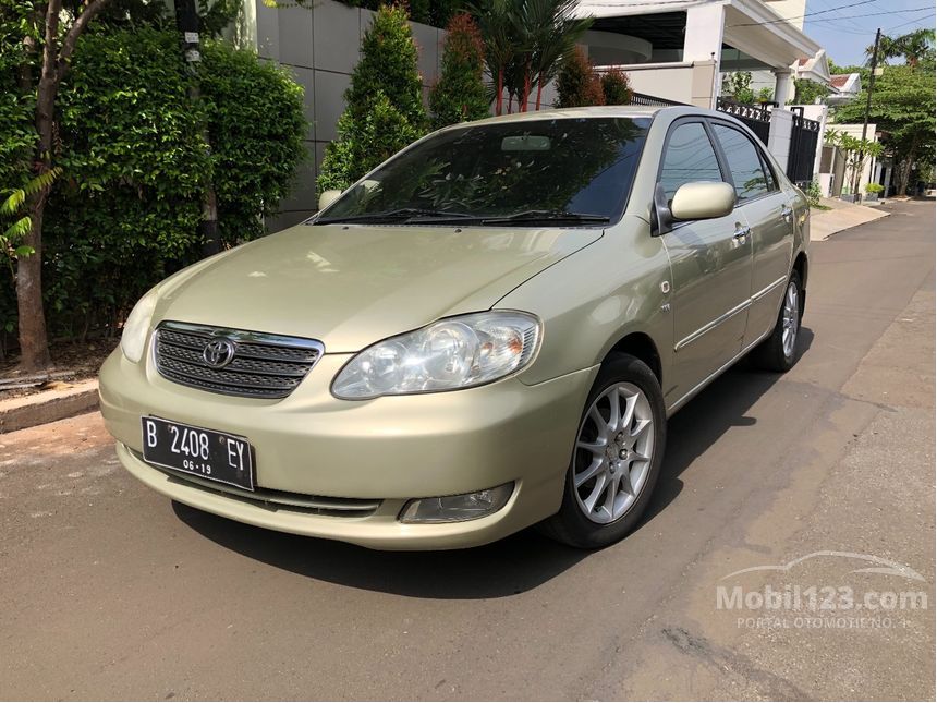 Altis 2004 Jual Mobil Toyota Corolla Altis 2004 G 1.8 di DKI Jakarta Manual Sedan ...