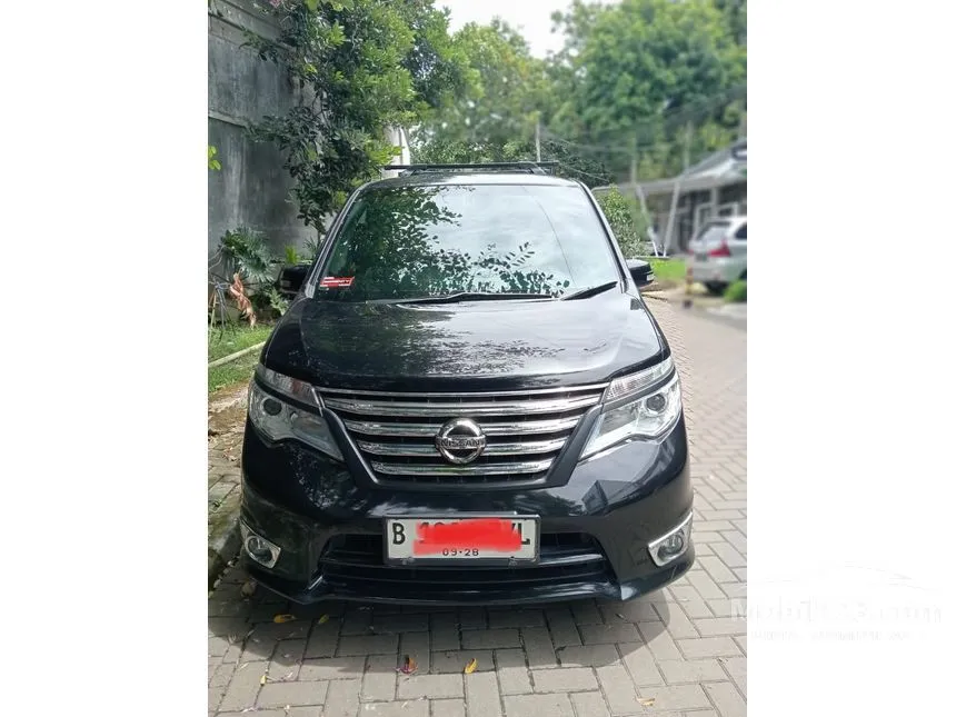 Jual Mobil Nissan Serena 2016 Highway Star 2.0 di Jawa Barat Automatic MPV Hitam Rp 175.000.000