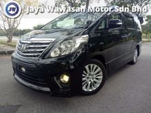 2012 TOYOTA ALPHARD 2.4 ALPINE S SPEC EXTRAORDINARY OFFER UNREG