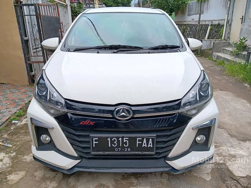 Jual Mobil Daihatsu Ayla 2021 R Deluxe 1.2 di Jawa Barat Automatic Hatchback Putih Rp 131.000.000