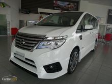 SPECIAL HIGH DISCOUNT 2017 Nissan Serena 2.0 S-HYBRID High-Way Star (A) Fast Loan Processing