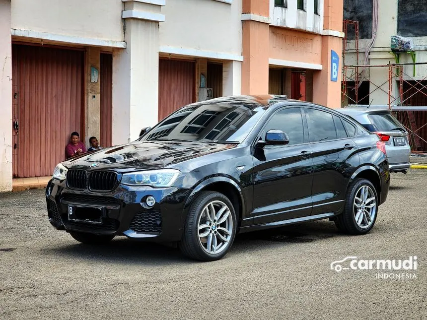 Jual Mobil BMW X4 2015 xDrive28i M Sport 2.0 di DKI Jakarta Automatic SUV Hitam Rp 595.000.000