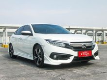 Honda Civic Turbo 1.5 Cvt Prestige AT 2016 Putih - Tangan 1 - Km 28 ribuan - Terawat - Service Record - TDP 81 Jutaan bisa nego - MURAH