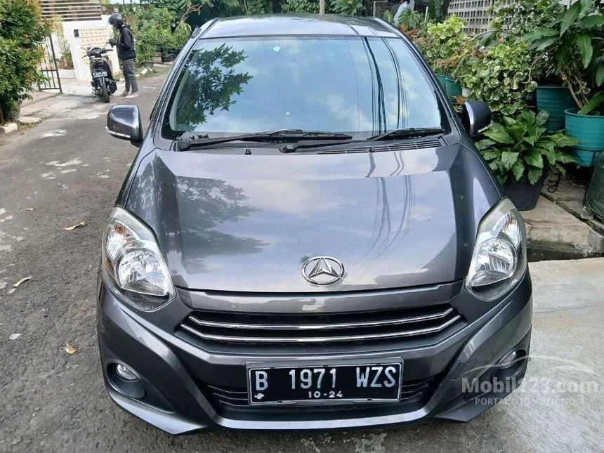 Jual Mobil Daihatsu Ayla 2019 X 1.0 di Banten Automatic Hatchback Abu