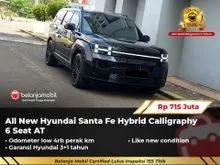 2025 Hyundai Santa Fe 1.6 Calligraphy HEV SUV Hybrid 6 Seat AT Hitam NIK 2025 [LOW KM 4RB]