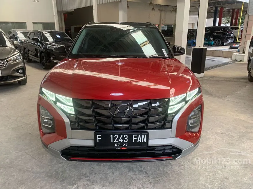 Jual Mobil Hyundai Creta 2022 Prime 1.5 di Jawa Barat Automatic SUV Merah Rp 289.000.000