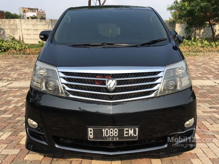 Jual Mobil  Toyota Alphard  2005 G 2 4 di Jawa  Barat  