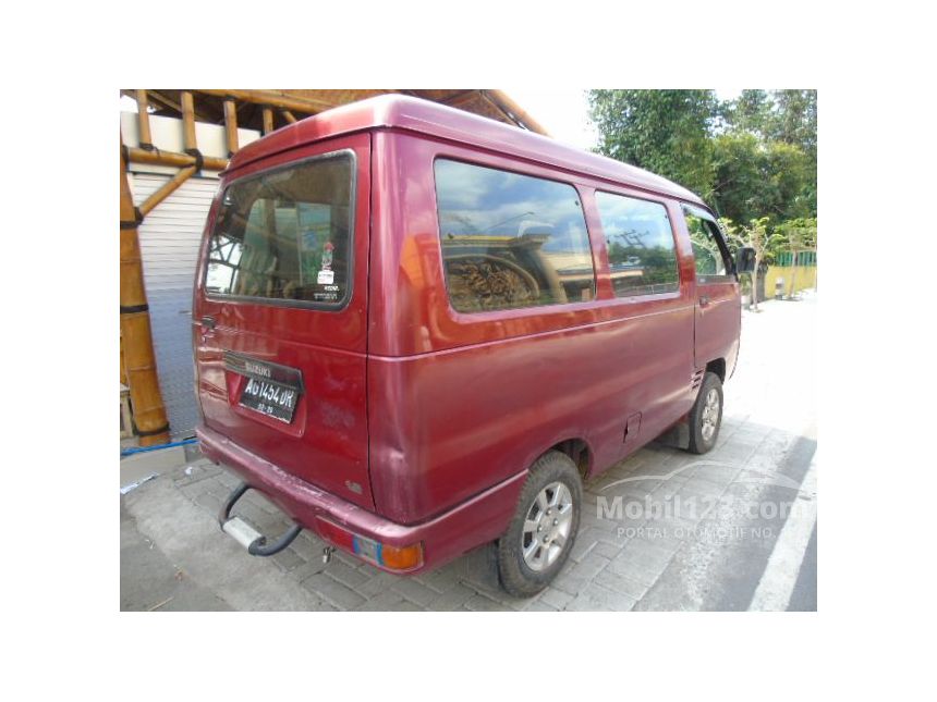 Jual Mobil Suzuki Carry 2010 DX 1.5 di Jawa Timur Manual Van Merah Rp