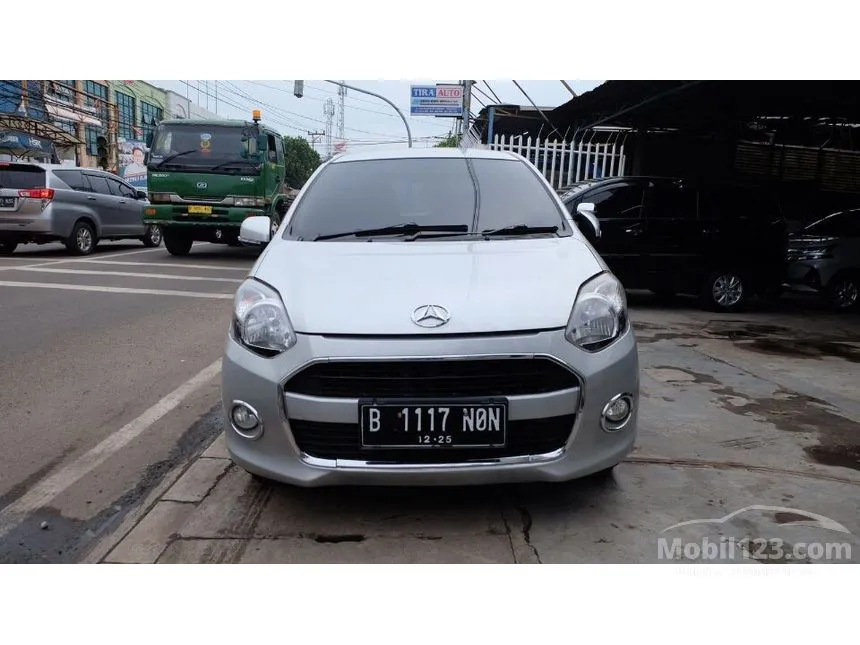 Jual Mobil Daihatsu Ayla 2015 X 1.0 di Banten Automatic Hatchback Silver Rp 79.000.000